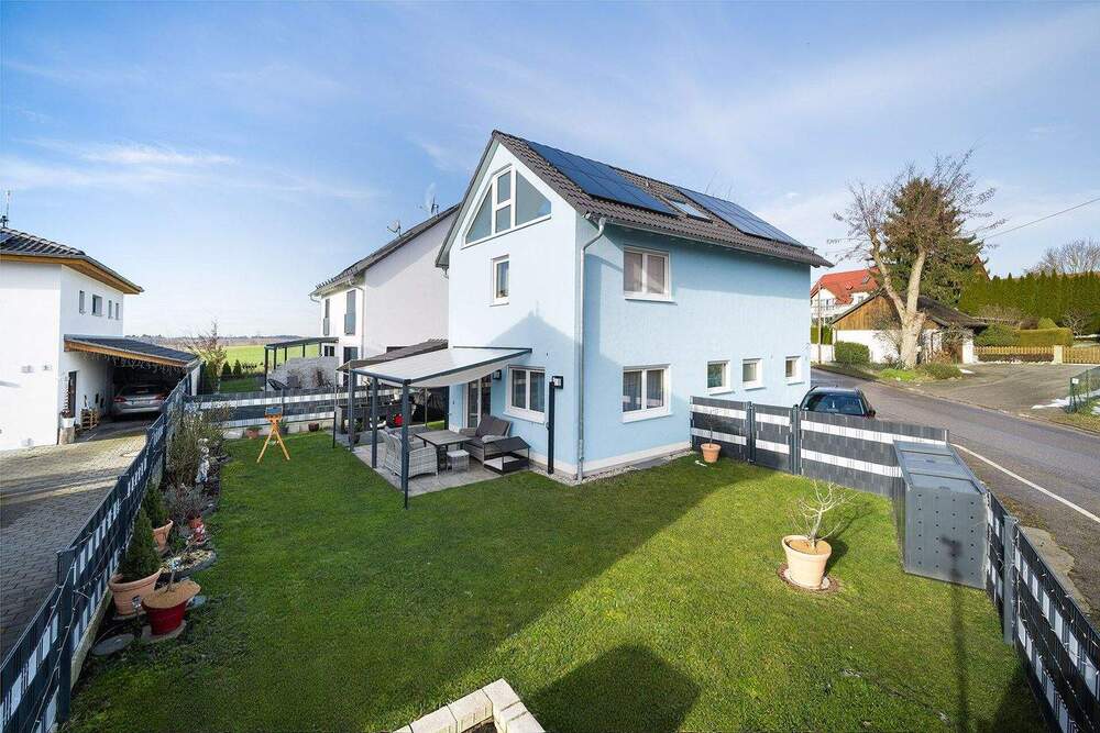 Thumbnail-Neuwertiges freistehendes Einfamilienhaus in Günzenhausen