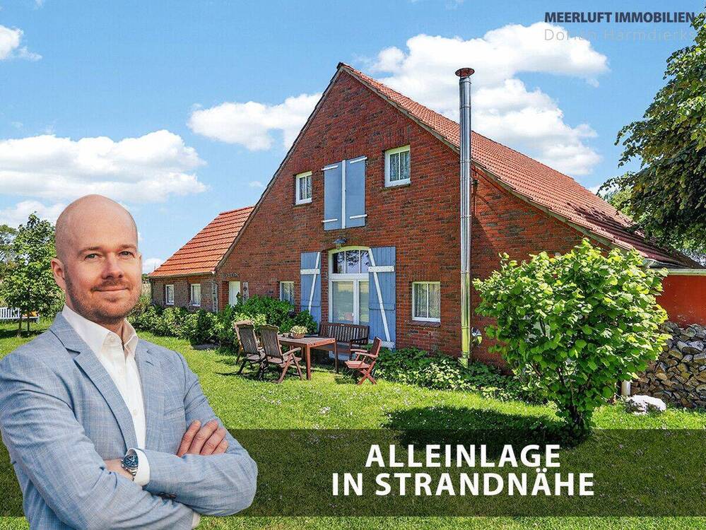 Thumbnail-Leben in ALLEINLAGE nur 2km vom Strand entfernt!