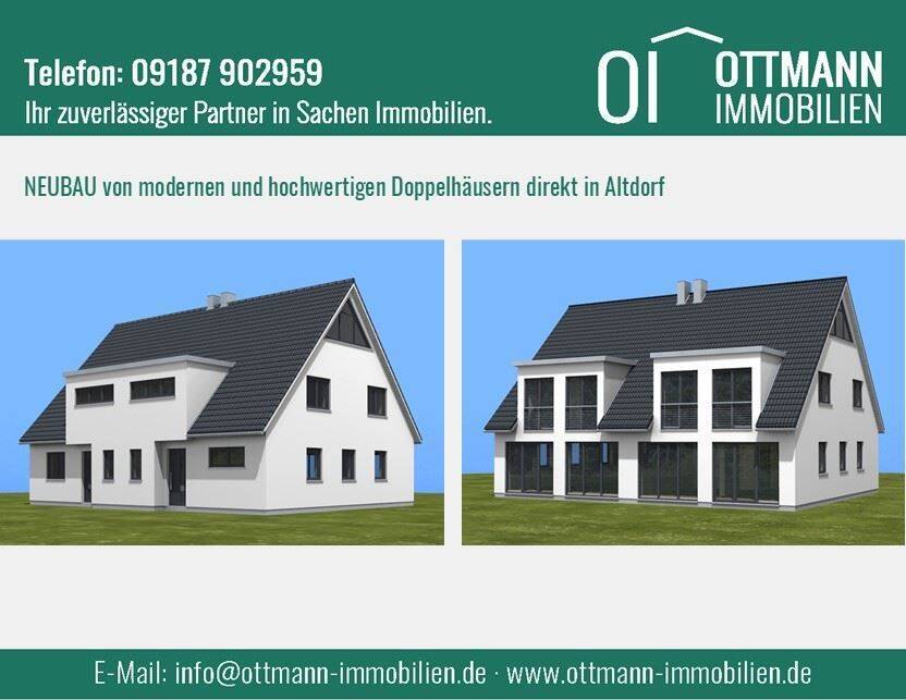 Thumbnail-NEUBAU von modernen und hochwertigen Doppelhäusern direkt in Altdorf