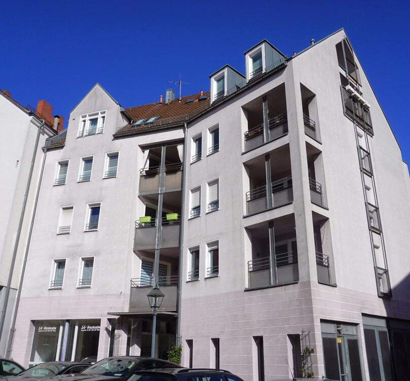 Thumbnail-Für Stadtliebhaber: Junge 2 Zi. Wohnung mit Balkon N-Sebald Wohnung mieten