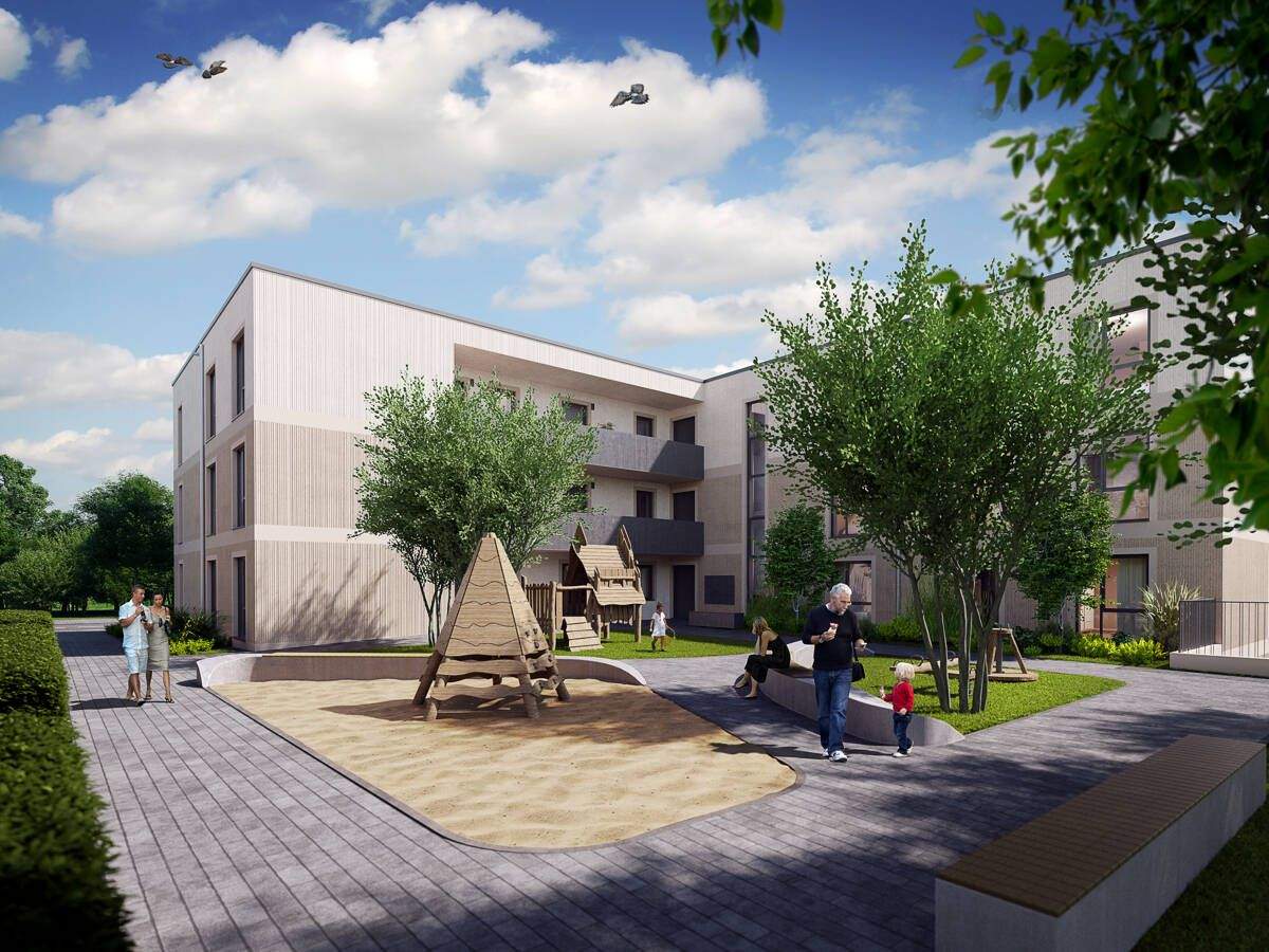 Thumbnail-Schwellenarm ins Wohnglück - 3 Zimmer mit Sonne und Garten.