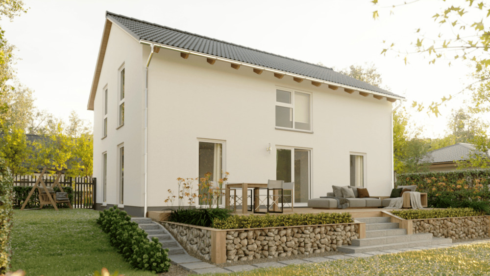 Thumbnail-Stilvolles Massivhaus mit Grundstück – modernes Wohnen neu definiert