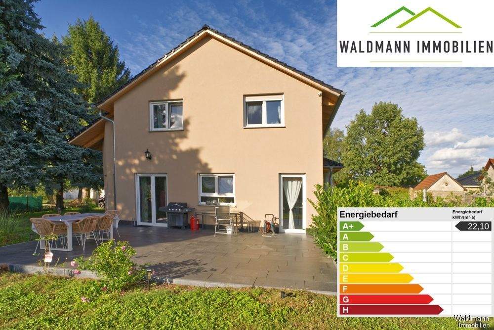 Thumbnail-Zukunftssicheres Wohnen in Fredersdorf: Vier Zimmer, zwei Bäder und Effizienzklasse A+, Glasfaser