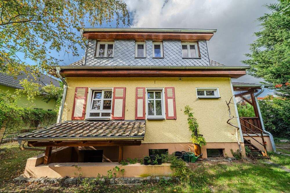 Thumbnail-Charmantes Einfamilienhaus um 1936 mit separater Werkstatt erbaut in beliebter Lage von Priort