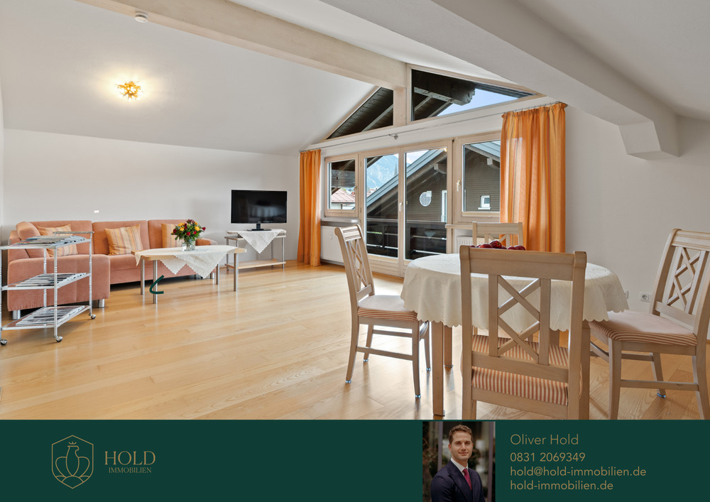 Thumbnail-Luxuriöse Dachgeschosswohnung im Herzen von Oberstdorf