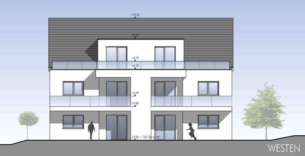 Thumbnail-KFW Zins ab 0,69% 9-Familienhaus im Zentrum von Heepen, Neubauprojekt