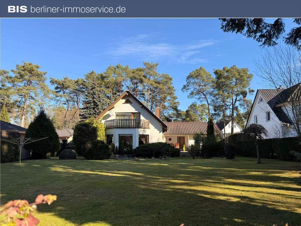 Thumbnail-Einfamilienhaus mit Seezugang, Kamin und großem Grundstück in Kagel (Grünheide)