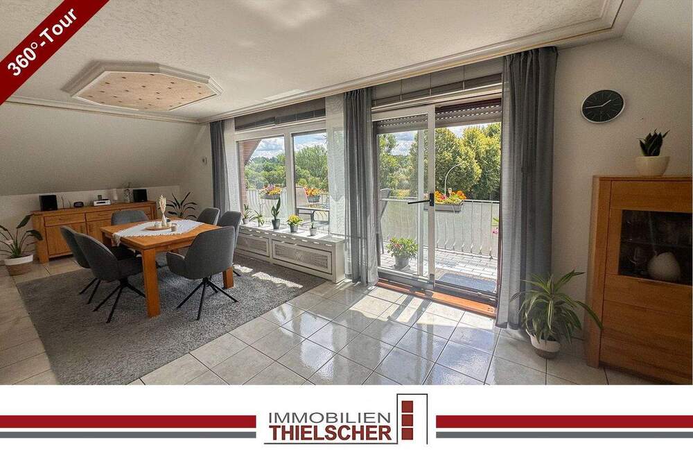 Thumbnail-Exklusive Eigentumswohnung mit Balkon in Südlage, Weitblick und Doppelgarage