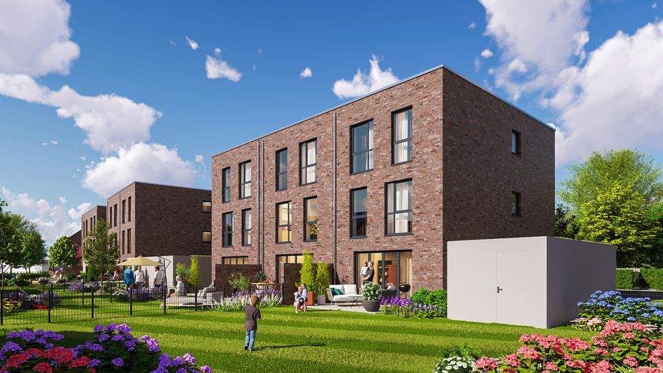 Thumbnail-Lichtdurchflutetes, modernes Reiheneckhaus (Neubau) in schöner Wohnlage von Essen-Kettwig!