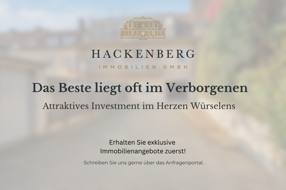 Thumbnail-Attraktives Investment in zentraler Lage in Würselen