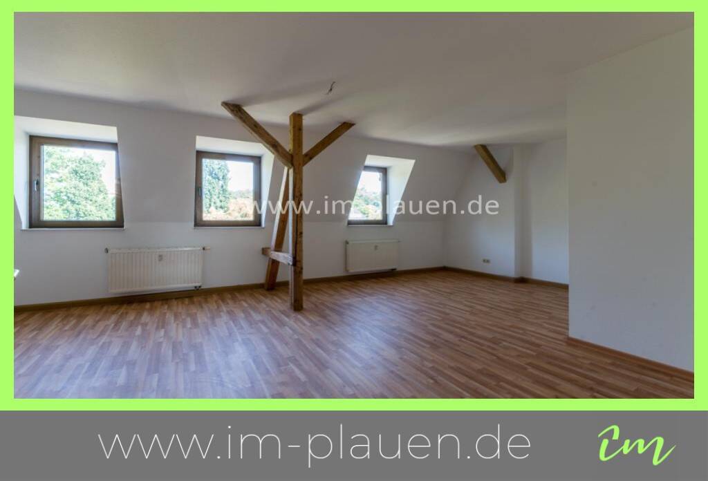 Thumbnail-Dachgeschoss - Laminat - Badewanne - Stellplatz | 2-Zimmer-Wohnung Plauen Westend