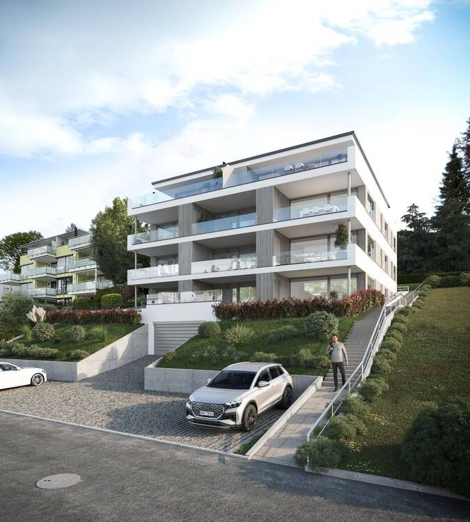 Thumbnail-Komfortabel und Grün: Neubauwohnung mit Terrasse und Privatgarten