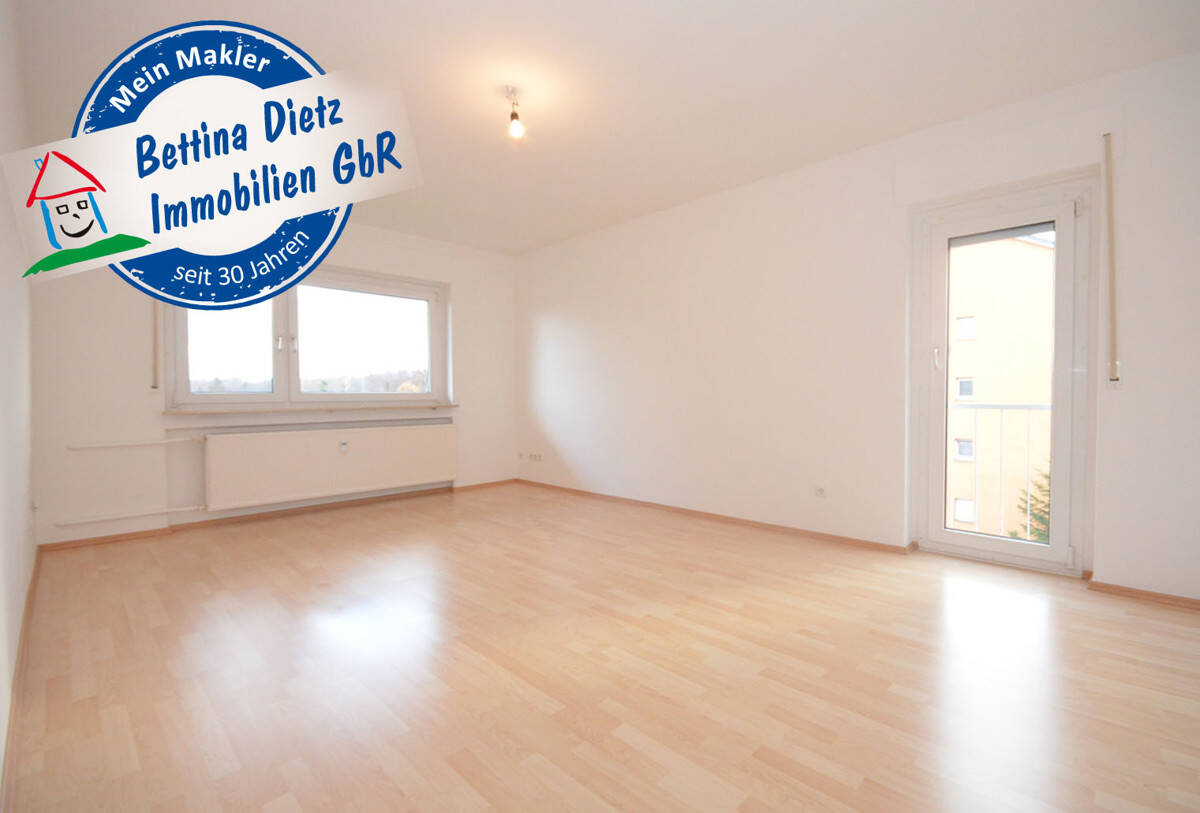 Thumbnail-Gepflegte 2-Zimmerwohnung im 3. OG mit EBK, Kellerraum und KFZ-Stellplatz in Dieburg!