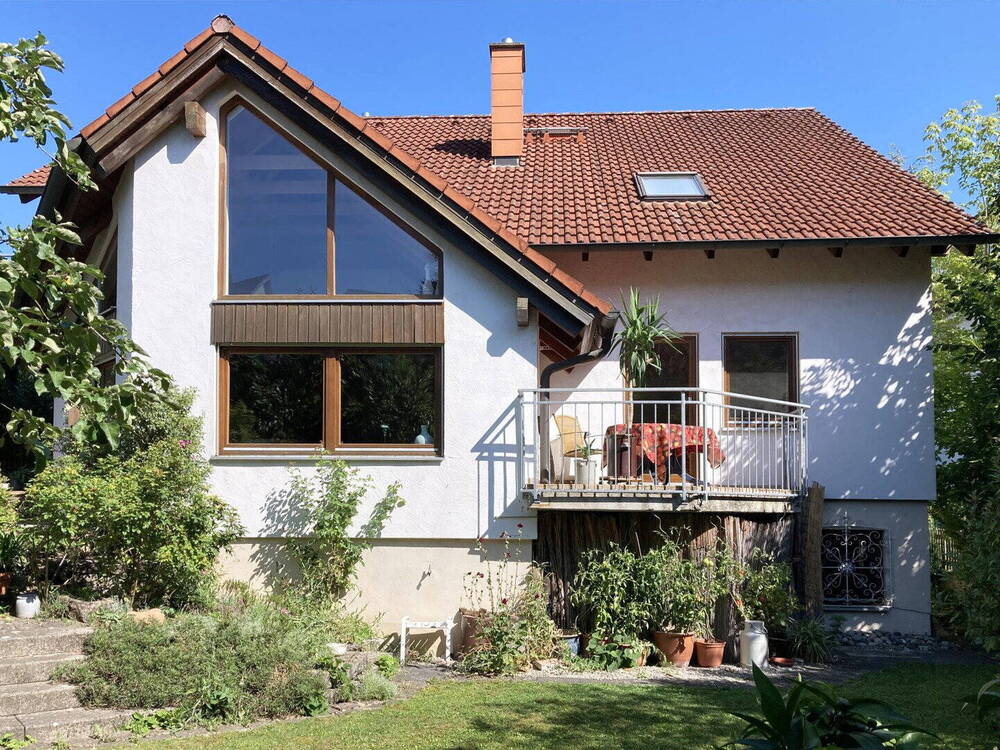 Thumbnail-Lichtdurchflutetes Architektenhaus in innenstadtnaher & ruhiger Sackgassenlage mit großem Garten