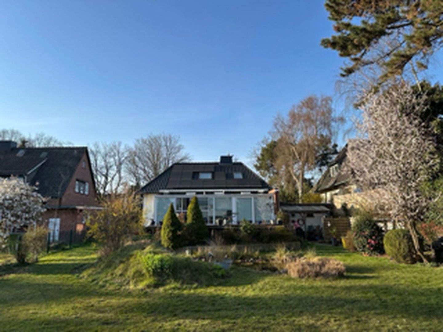 Sicht aus dem Garten