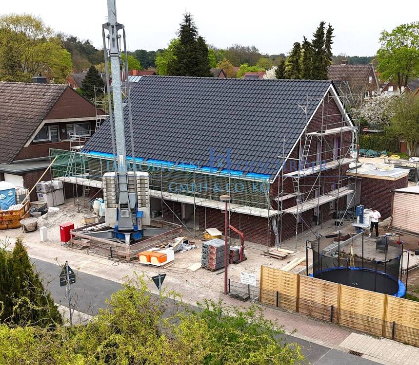 Thumbnail-K 594 - Neubauprojekt in Lingen-Damaschke! Vier Einheiten mit vier separaten Eingängen in familiärer Umgebung!