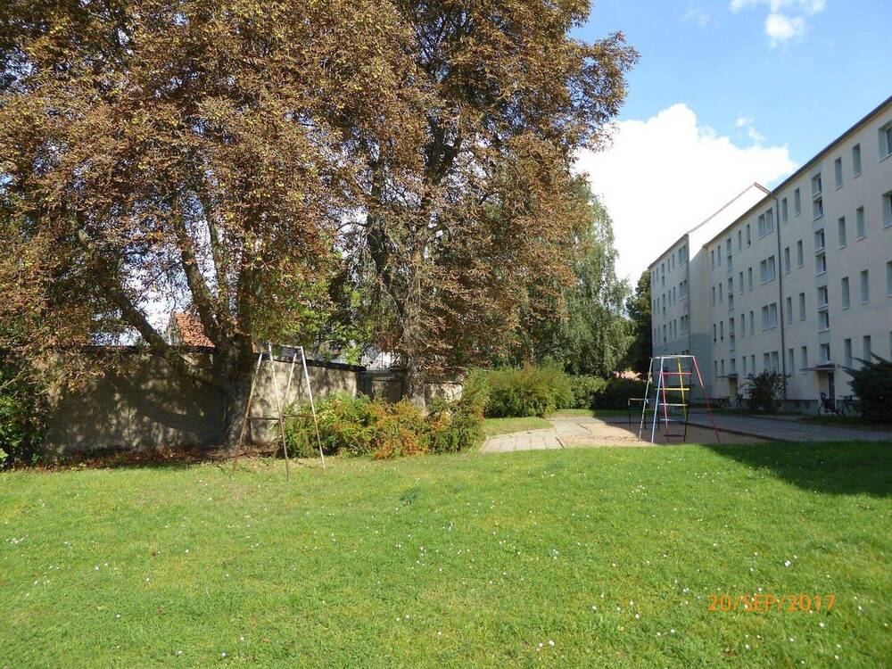 Thumbnail-Dreiraumwohnung im Erdgeschoss mit Blick ins Grüne
