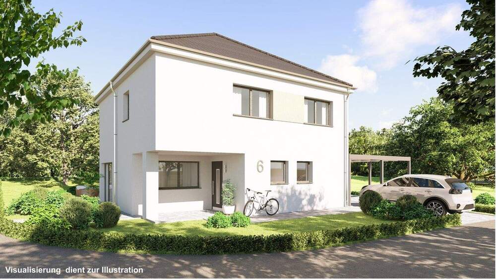 Thumbnail-Modernes Einfamilienhaus als Ausbauhaus zu verkaufen