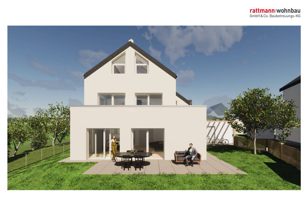 Grundriss West Ansicht