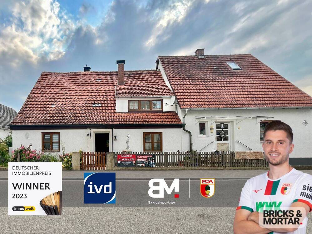 Thumbnail-Komplettes Doppelhaus - eine Haushälfte zum Gestalten, eine mit zuverlässiger Mieterin