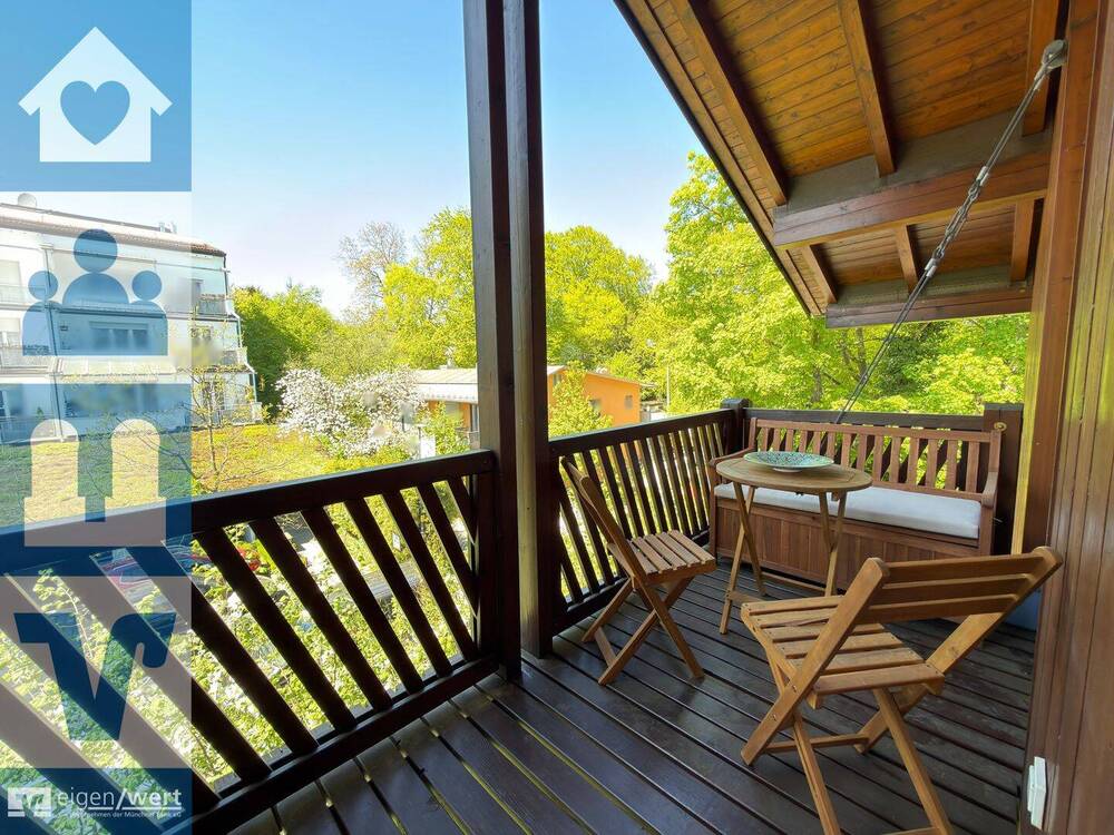 Thumbnail-Zentral in Planegg: Gepflegtes Appartement mit Westbalkon