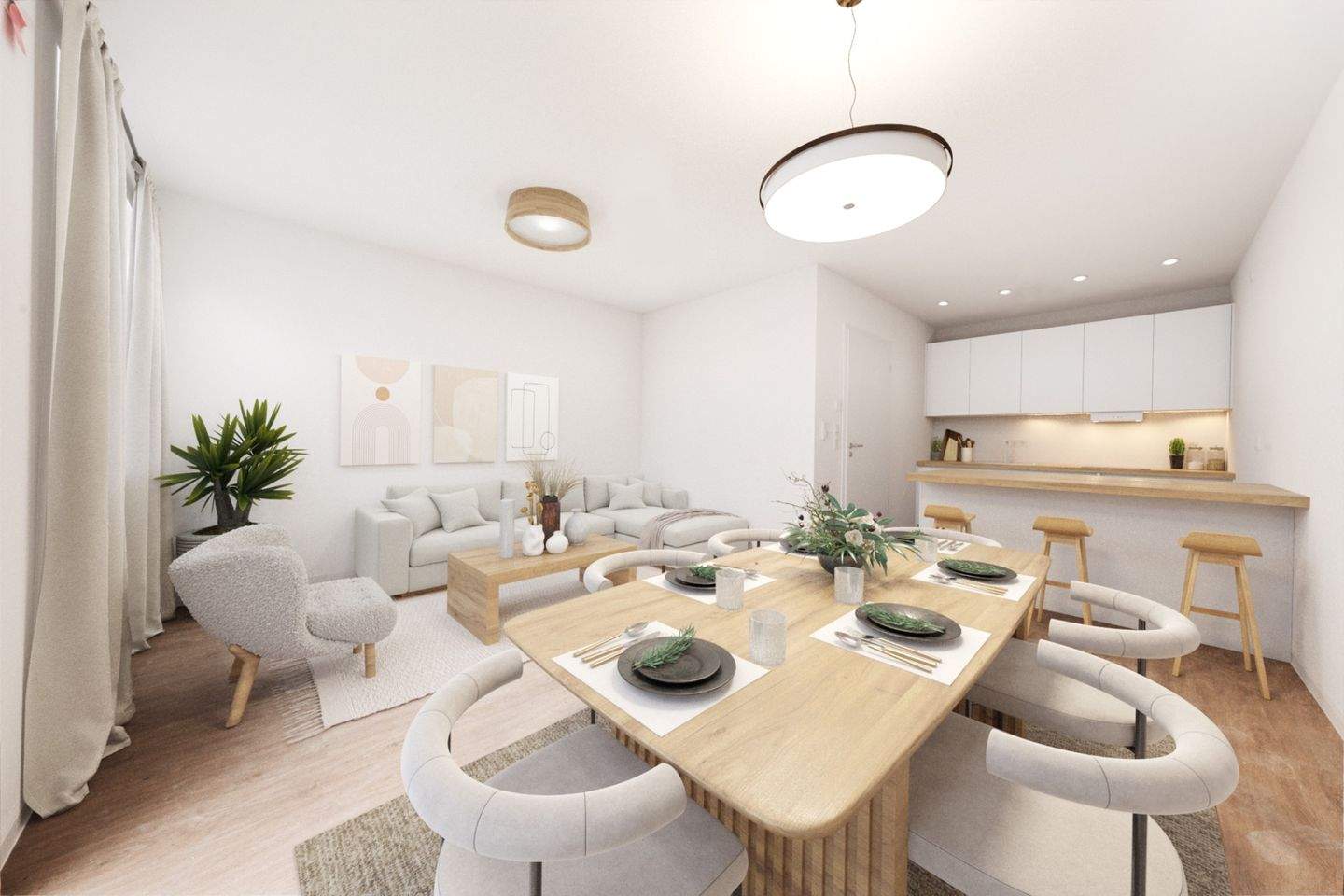 Thumbnail-2-Zimmer-Wohnung mit eigener Terrasse Nr. 4.4