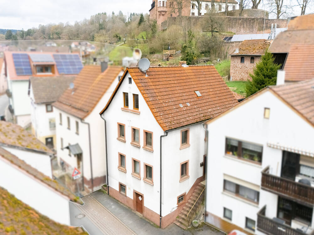 Thumbnail-Zweifamilienhaus mit Burgblick - charmantes Altort-Juwel in Rieneck