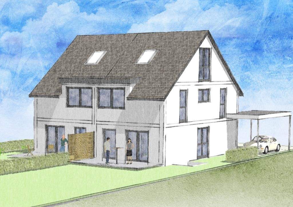 Thumbnail-MUSTERHAUS SAMSTAGS GEÖFFNET - Gärtringen - Doppelhaushälfte im familienfreundlichen Lammtal