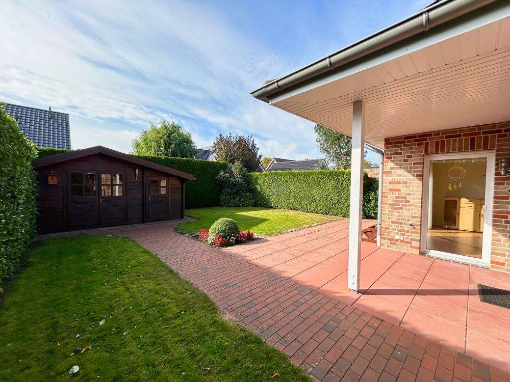 Thumbnail-Erdgeschosswohnung mit Terrasse, Garten und Carport in Emlichheim