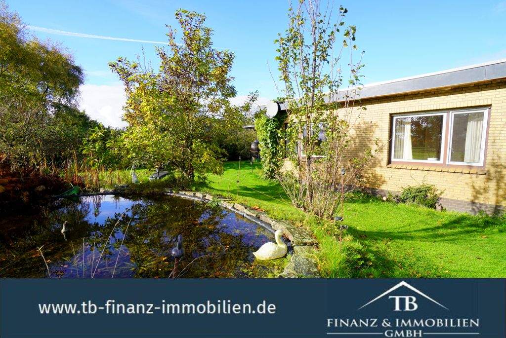 Thumbnail-Burhafe: Stilvoller Flachdachbungalow mit Blick ins Grüne! #212