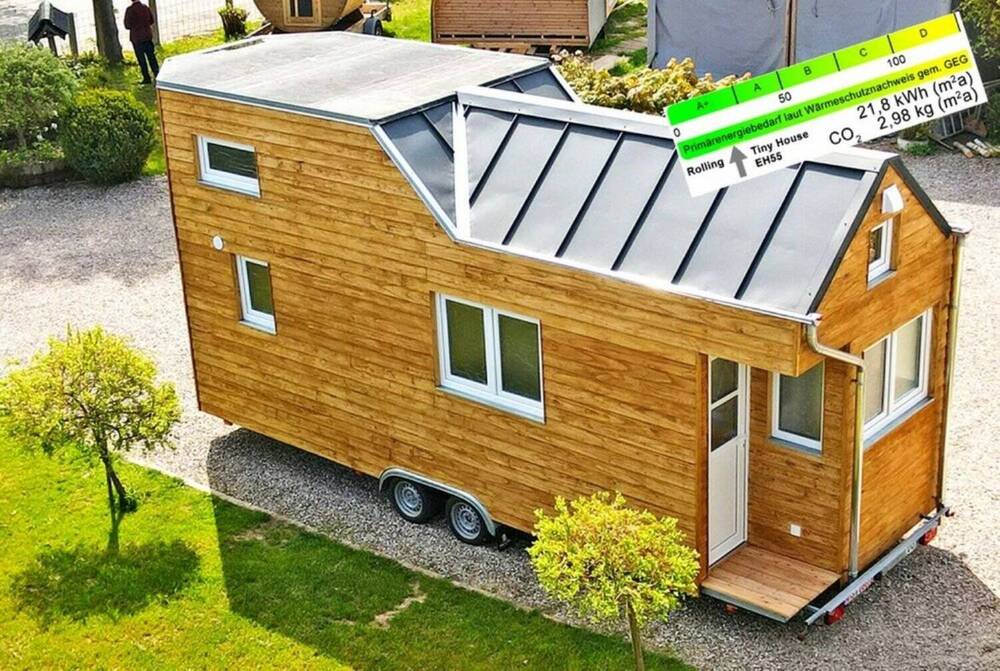 Thumbnail-Tiny House - Effizienzhaus 55 Neubau zwischen Wolfsburg und Gifhorn am Bernsteinsee