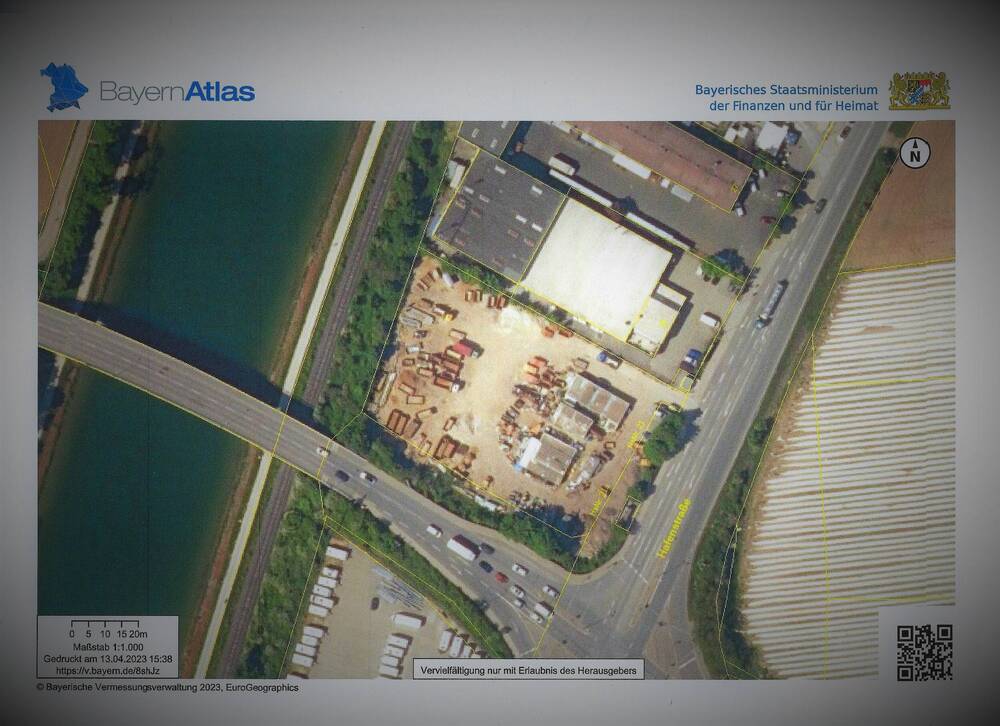 Thumbnail-gewerbliches Grundstück - verkehrsgünstig gelegen im Hafen von Fürth