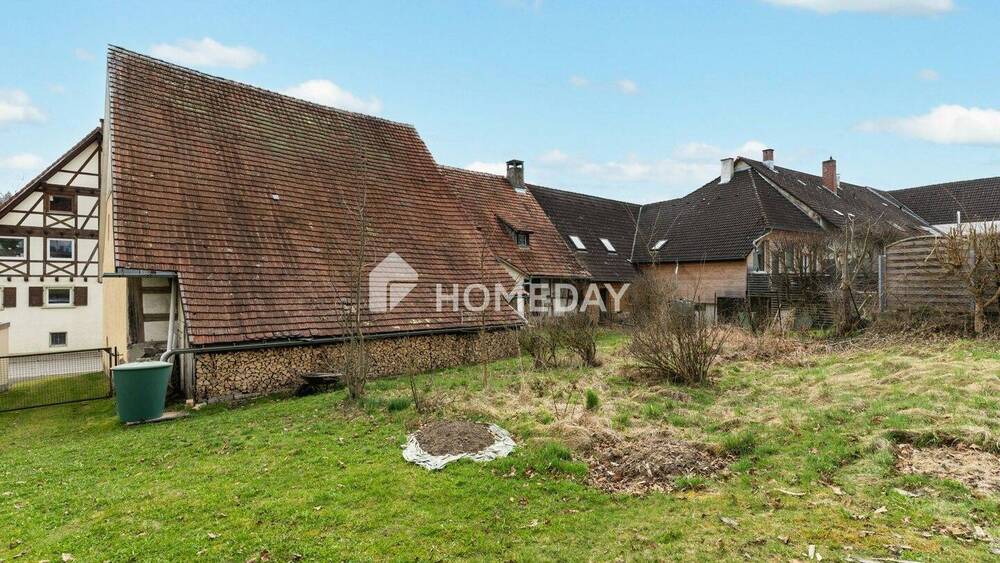 Thumbnail-Charmantes Grundstück mit Potenzial - ländliche Idylle in Hanglage