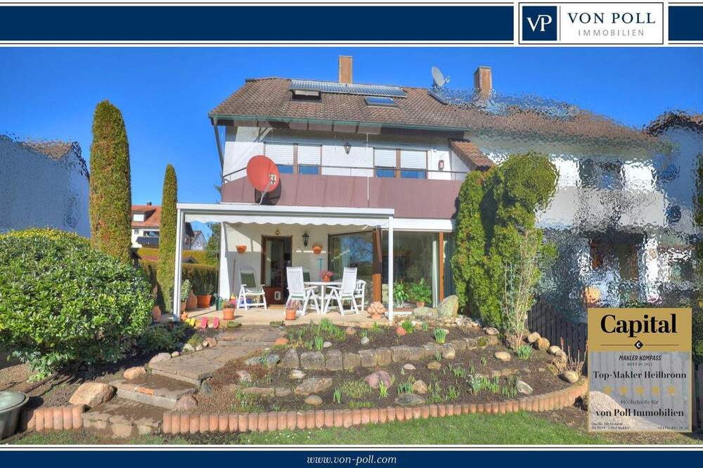 Thumbnail-Familienglück am Feldrand - Großzügige Doppelhaushälfte mit Einliegerwohnung im Heilbronner Osten