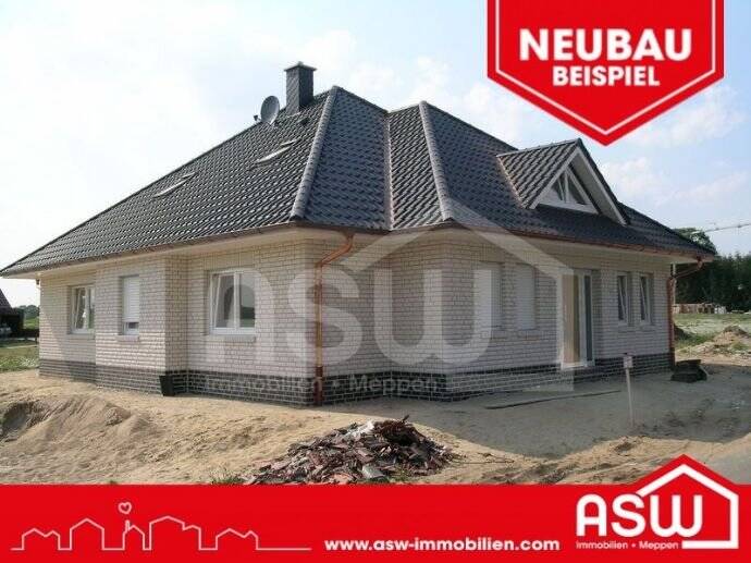 Thumbnail-Musterhaus! Schlüsselfertiger geräumiger Neubaubungalow zum Festpreis
