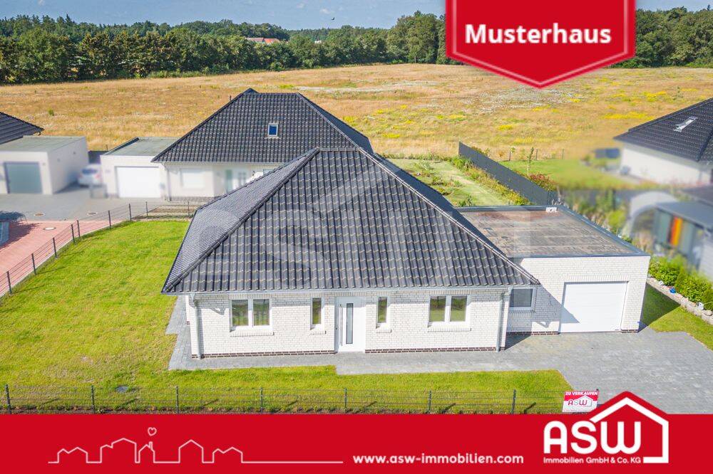 Thumbnail-Top Preis-Leistung! Bezugsfertiger Neubaubungalow KfW 40 mit Garage!