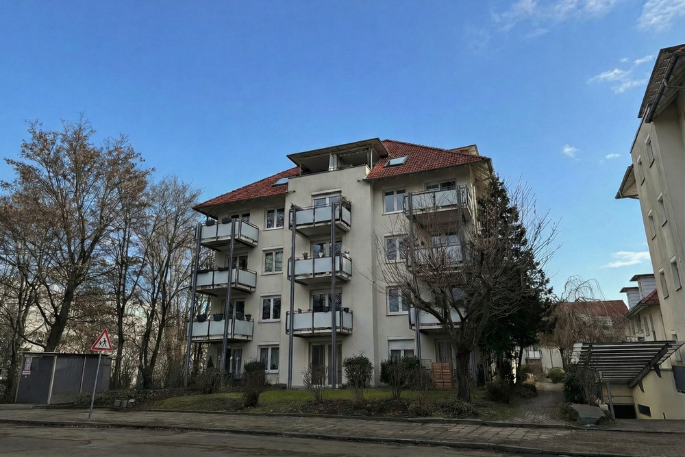 Thumbnail-3-Zimmer-Wohnung mit Parkblick, Balkon und Tiefgaragenstellplatz!