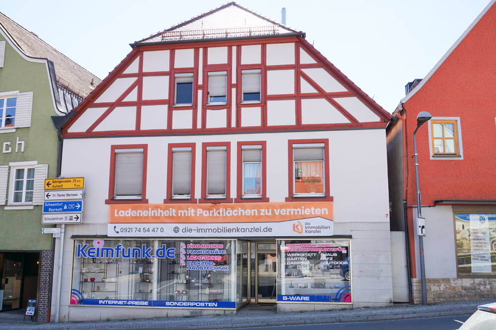 Thumbnail-Handel - Laden - Lager für Internetversand - Gewerbefläche mit Lager und Stellplätzen in Hollfeld