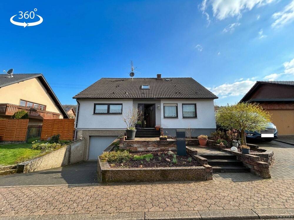 Thumbnail-EFH (Streif-Fertighaus) mit Garten, Terrasse und Garage in ruhiger Lage von Nalbach-Körprich