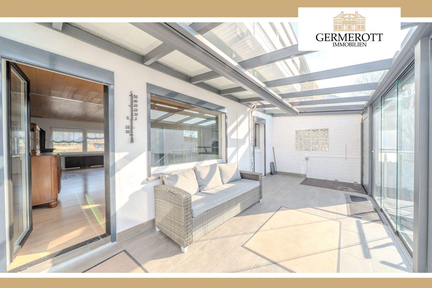 Thumbnail-Viel Raum für Ihre Wohnträume - Reihenendhaus in idyllischer Lage mit Wintergarten