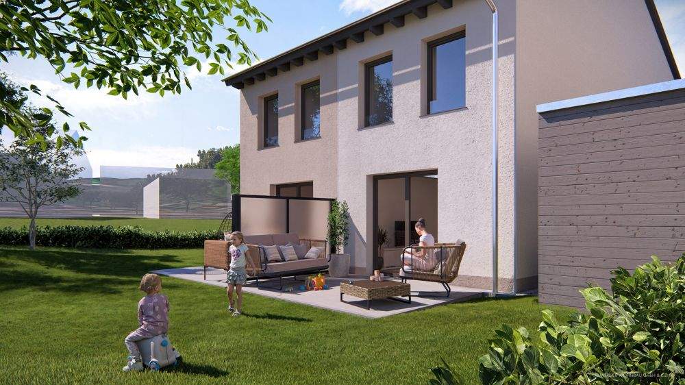 Thumbnail-Moderne Doppelhaushälfte mit 98 m² Wohnfläche im KfW-55 Standard | NEU 