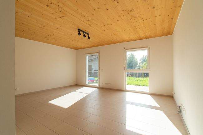 Thumbnail-Wohnen am Ortsrand + Reihenmittelhaus mit Garten + 4 Zimmer + Einbauküche