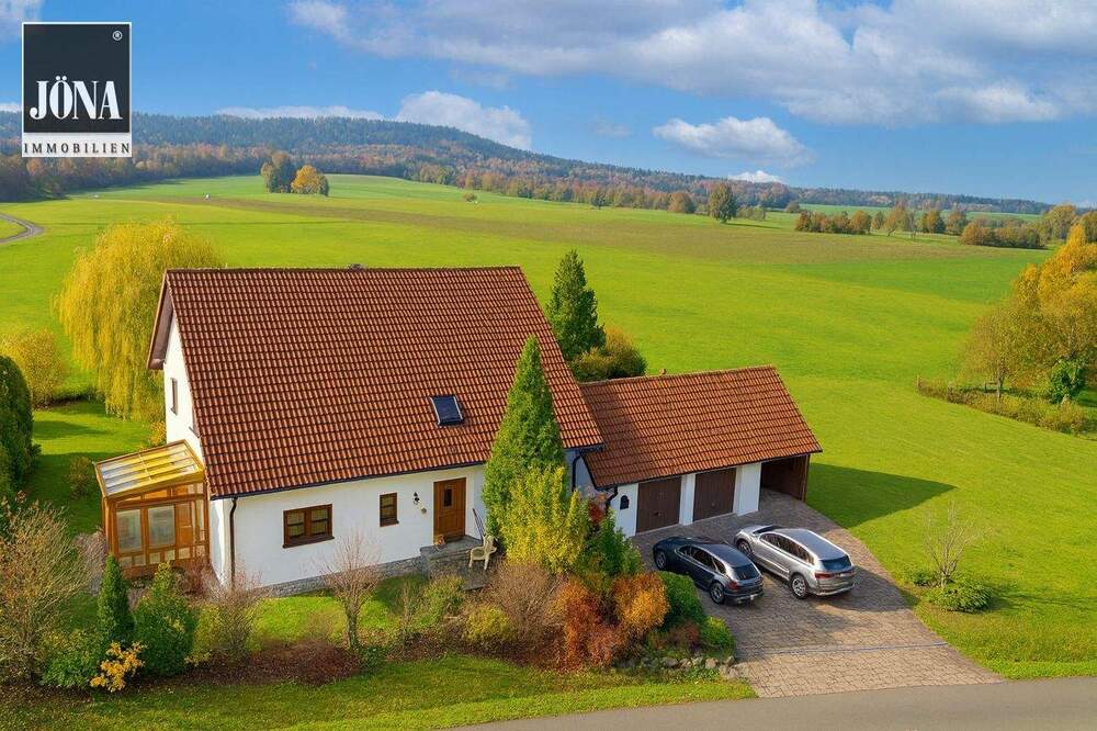Thumbnail-Einfamilienhaus in Buchau bei Mainleus - viel Platz, viel Ruhe, Weitblick ins Grüne
