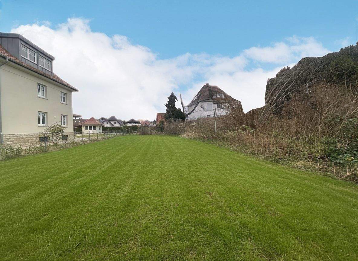 Thumbnail-Baugrundstück mit genehmigtem Einfamilienhaus - sofort realisierbar