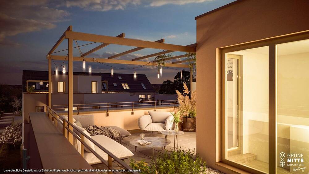 Thumbnail-5-Zi.-RMH, real geteilt, mit 2 Terrassen, Loggia und großzügiger Dachterrasse in Süd-West-Ausrichtung