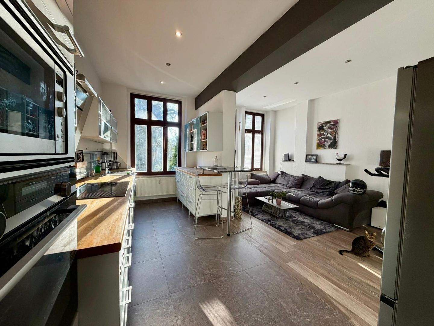 Thumbnail-moderne 2- RWE mit Terrasse und Dusche in der Görlitzer Südstadt !