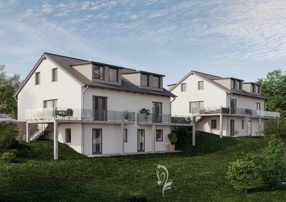 Thumbnail-Neubau: 2 Doppelhäuser in Höchberg