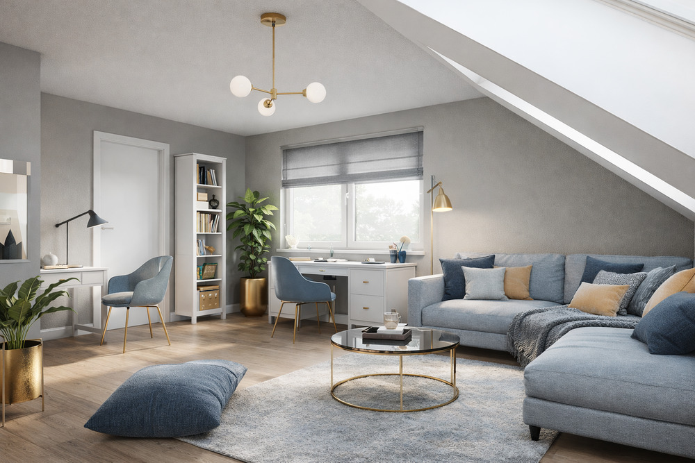 Thumbnail-Florstadt: Gehobene Neubau Doppelhaushälfte inkl. Grundstück in traumhafter Lage (Provisionsfrei)