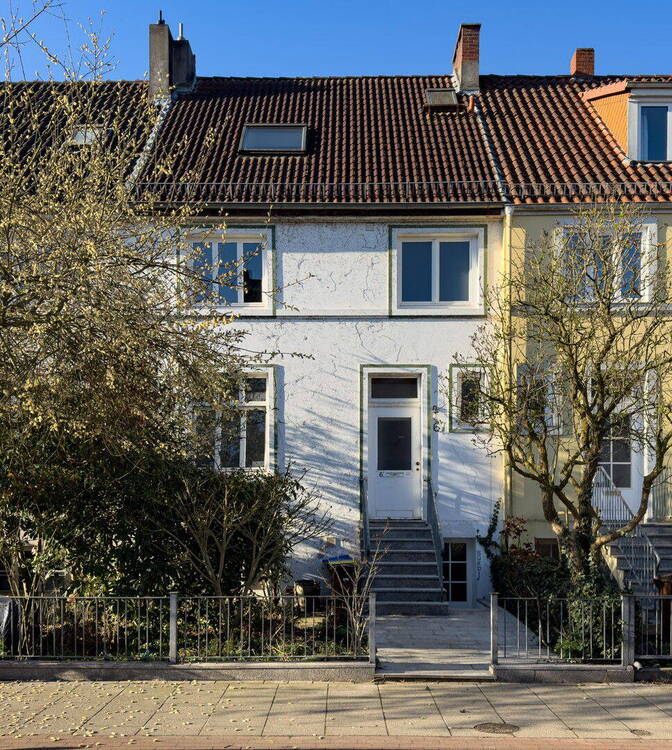 Hausansicht Straße