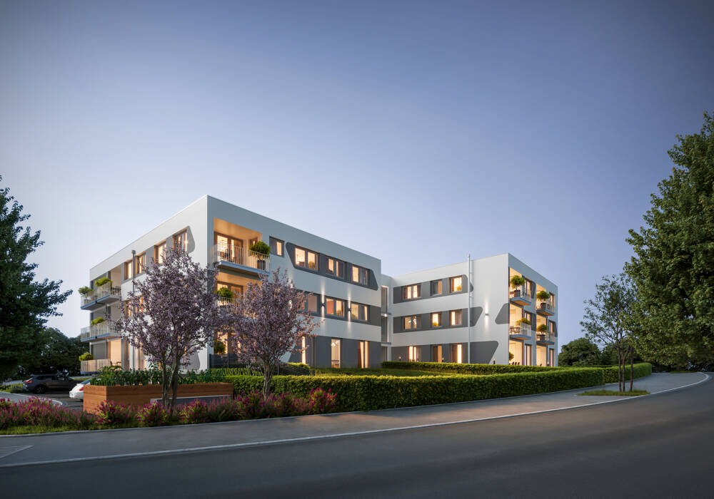 Thumbnail-Neubauprojekt in Uhingen, tolle Lage! Große 4 Zi.-Whg mit sonnigem Balkon, 1. OG, Aufzug, TG